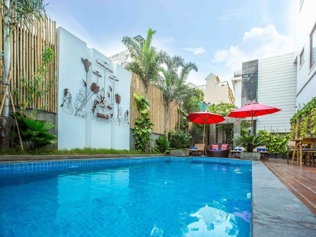Le Cocon Boutique Hotel Phnom Penh Exterior foto