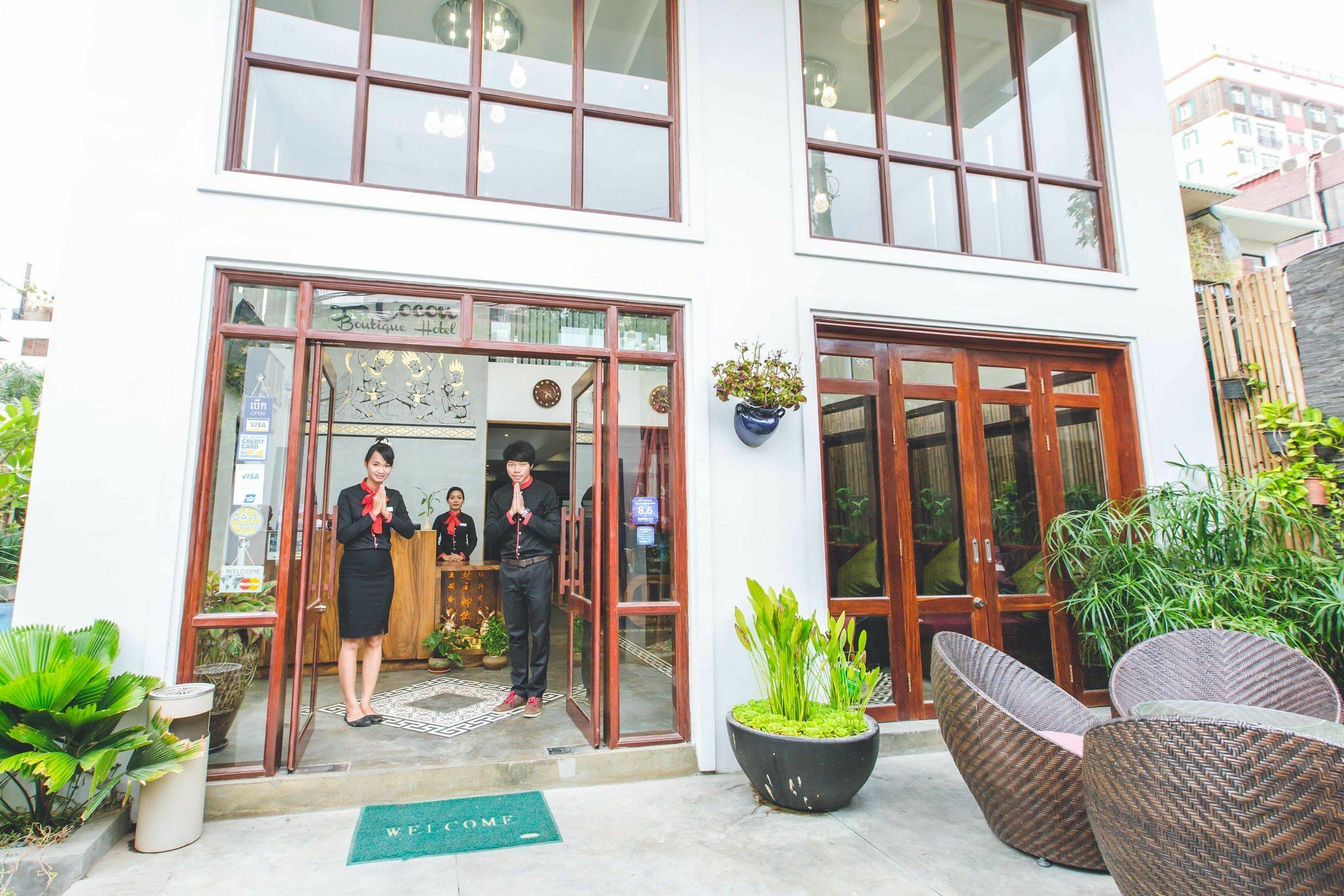 Le Cocon Boutique Hotel Phnom Penh Exterior foto